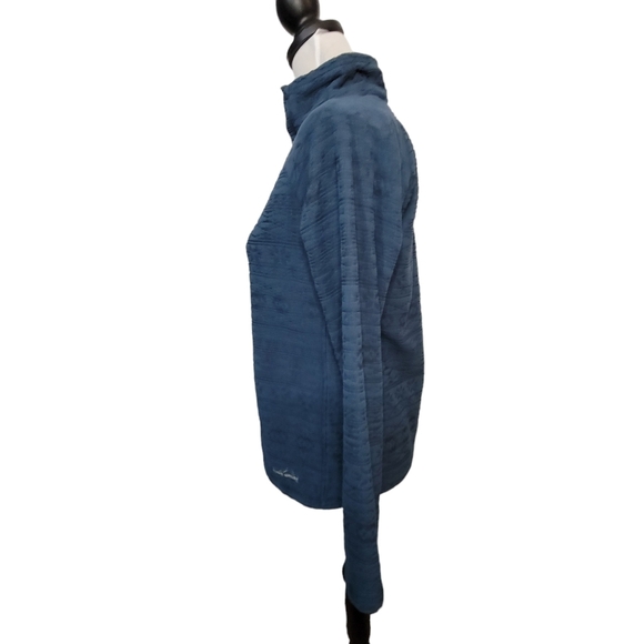 Eddie bauer pullover top women size small 1/4 zipper Nordic color - Picture 3 of 12